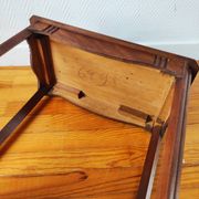 Console en bois massif de style Art Déco, 1930-40