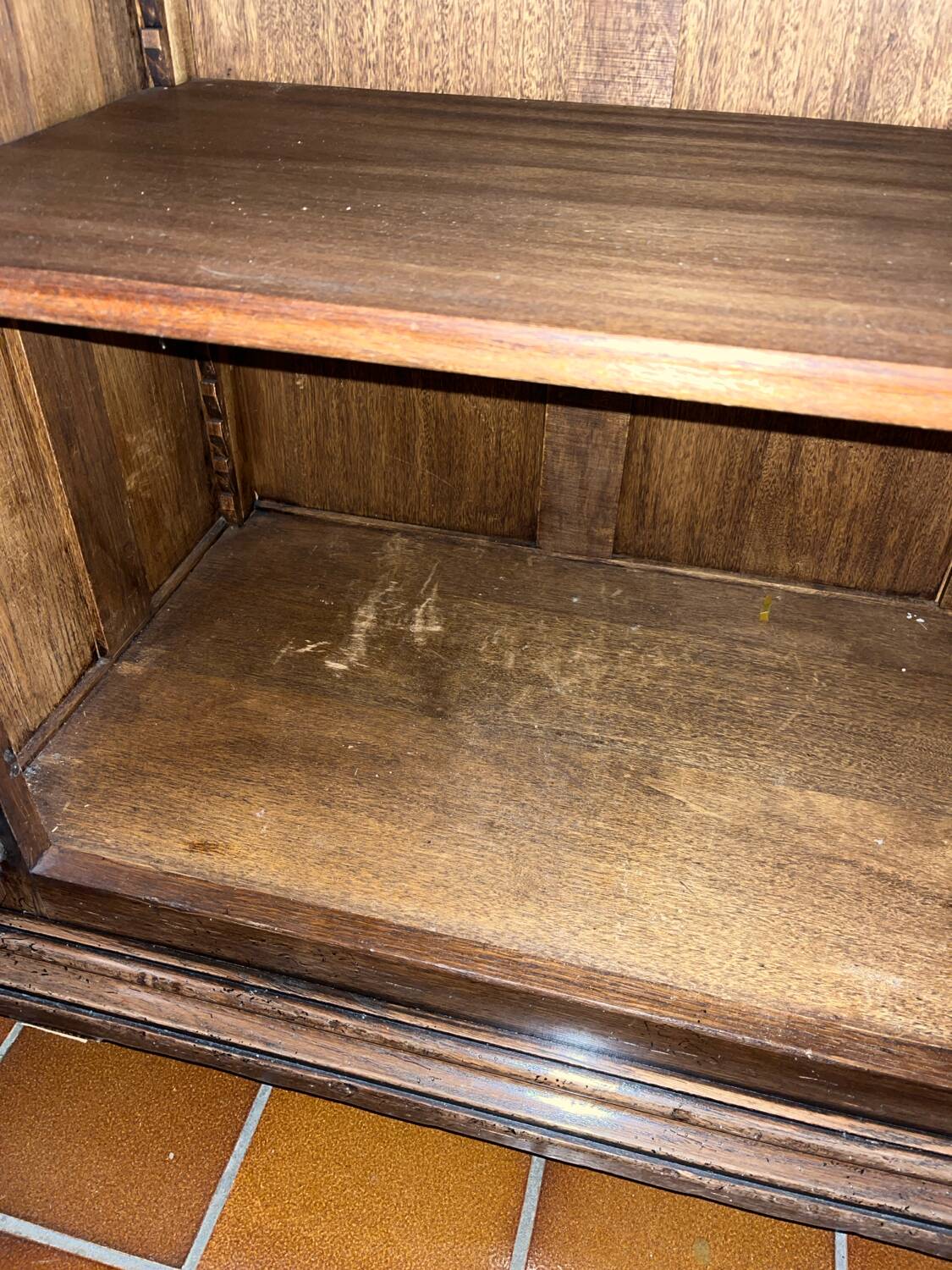 Antique oak sideboard