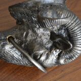 Heurtoir belier en bronze