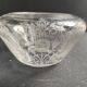 Vase en cristal gravé à l’acide