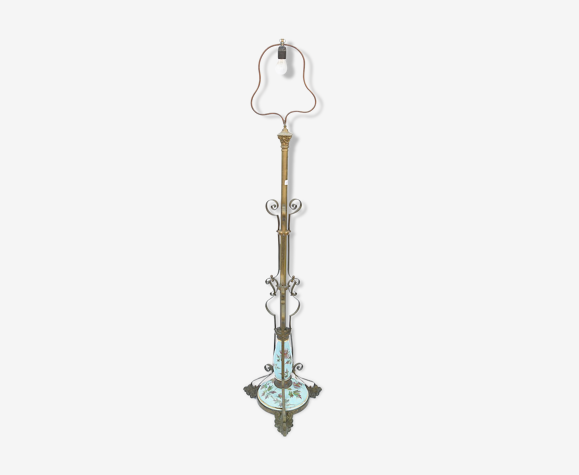 Lampadaire piètement en céramique