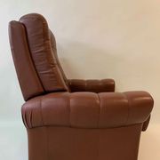Leather armchair, Himolla, Germany, 1970