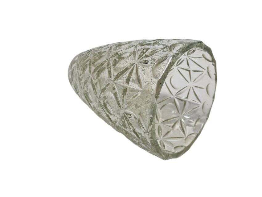 Art Deco crystal vase, former Czechoslovakia, 1950s