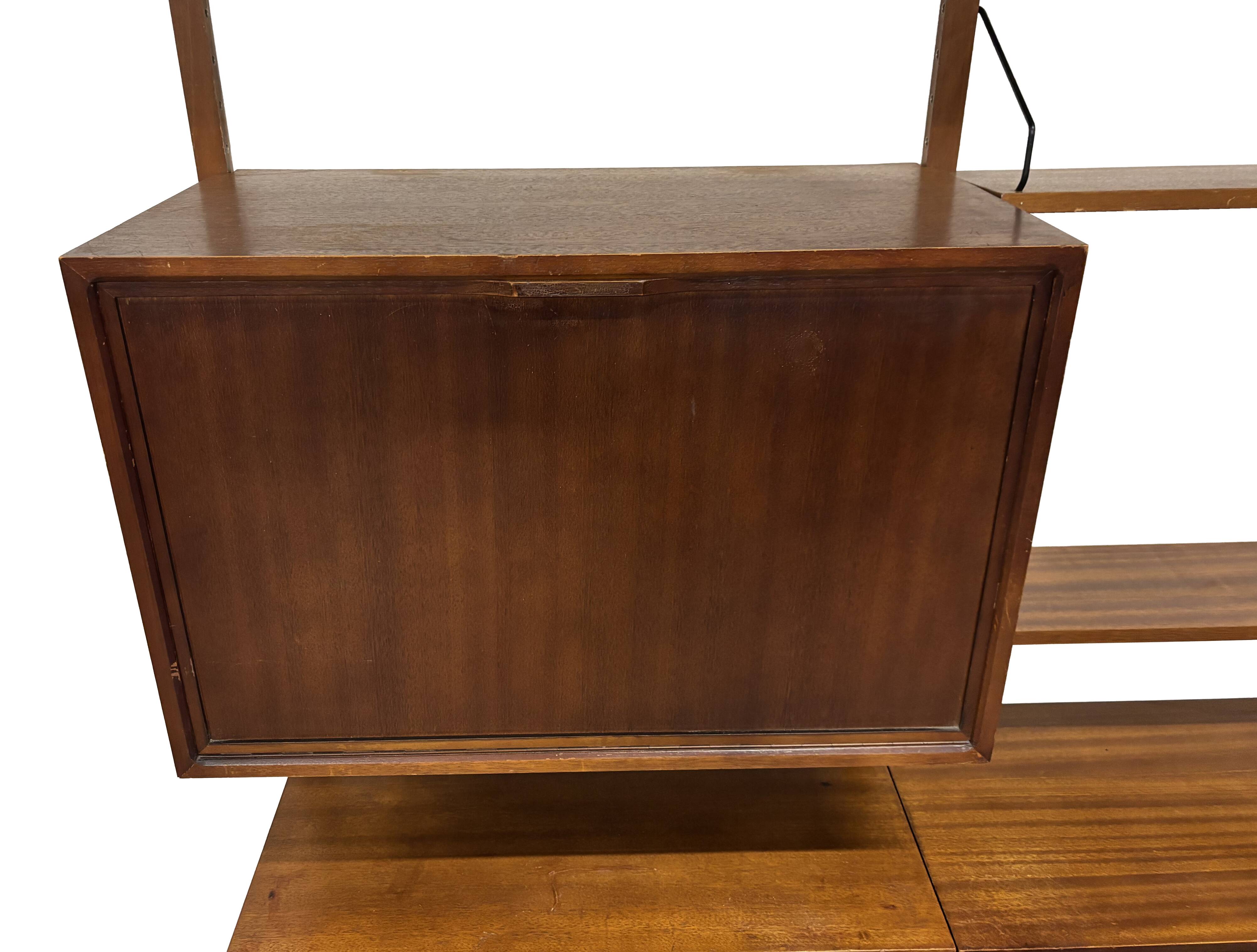 Vintage Poul Cadovius Royal System wall system wall unit