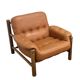 Vintage Brutalist, Brazilian style lounge chair, 1960s