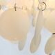 Vintage mother-of-pearl chandelier from the 70s