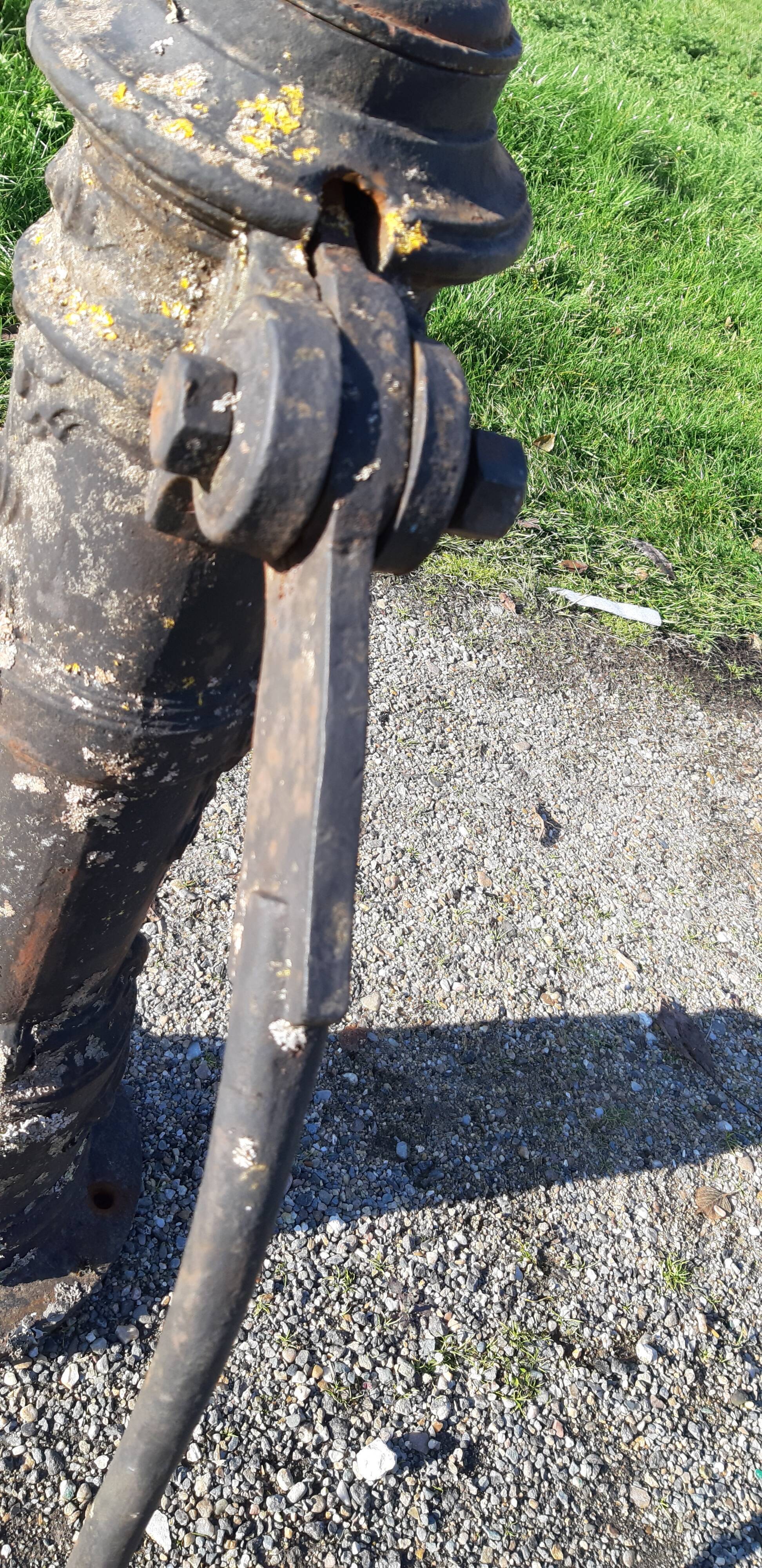 Well pump cast iron 19th