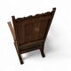 Fauteuil en chêne années 1930 Hauteur 110 Profondeur 70 Largeur 75 Hauteur d'assise 46 cm