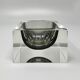1960s Stunning grey ashtray or catchall by Flavio Poli for Seguso. Made in Italy