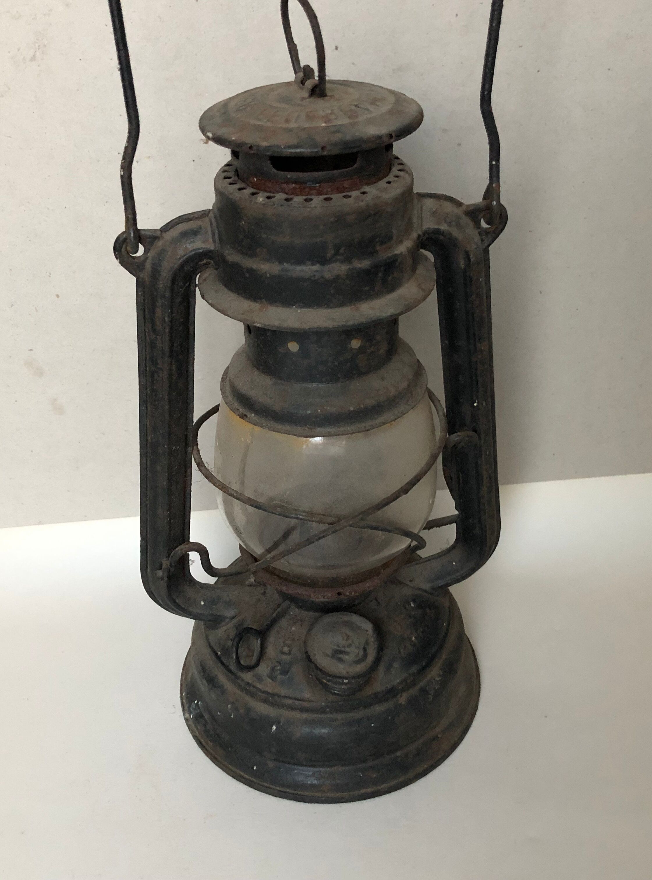 Old storm lamp