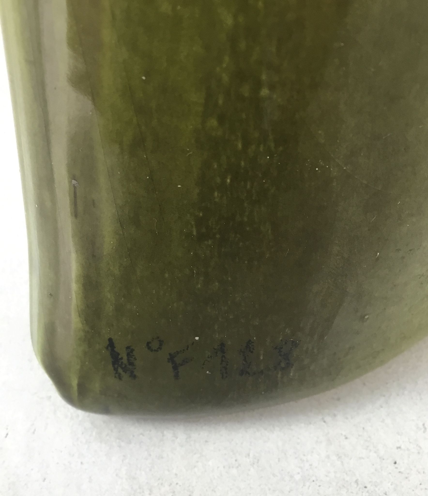 Cubist vase niederkorn,woman's head,  limited edition 1920