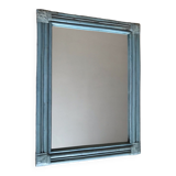 Old bamboo and rattan mirror