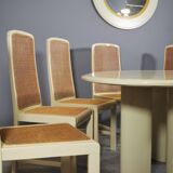 Table and 6 chairs by Mario Sabot from the 70s