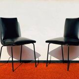 Pair of 'Robert' chairs by Pierre Guariche for Meurop