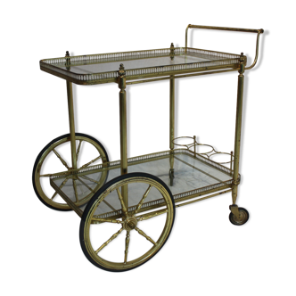 Serving rolling vintage brass 1950