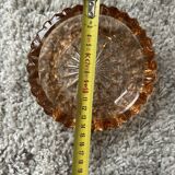 Cendrier verre ciselé Rosaline