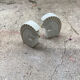 Pair of ceramic squirrels from Limoges signed Rys