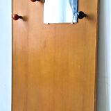 Entrance cloakroom in vintage oak veneer from the 50s/60s