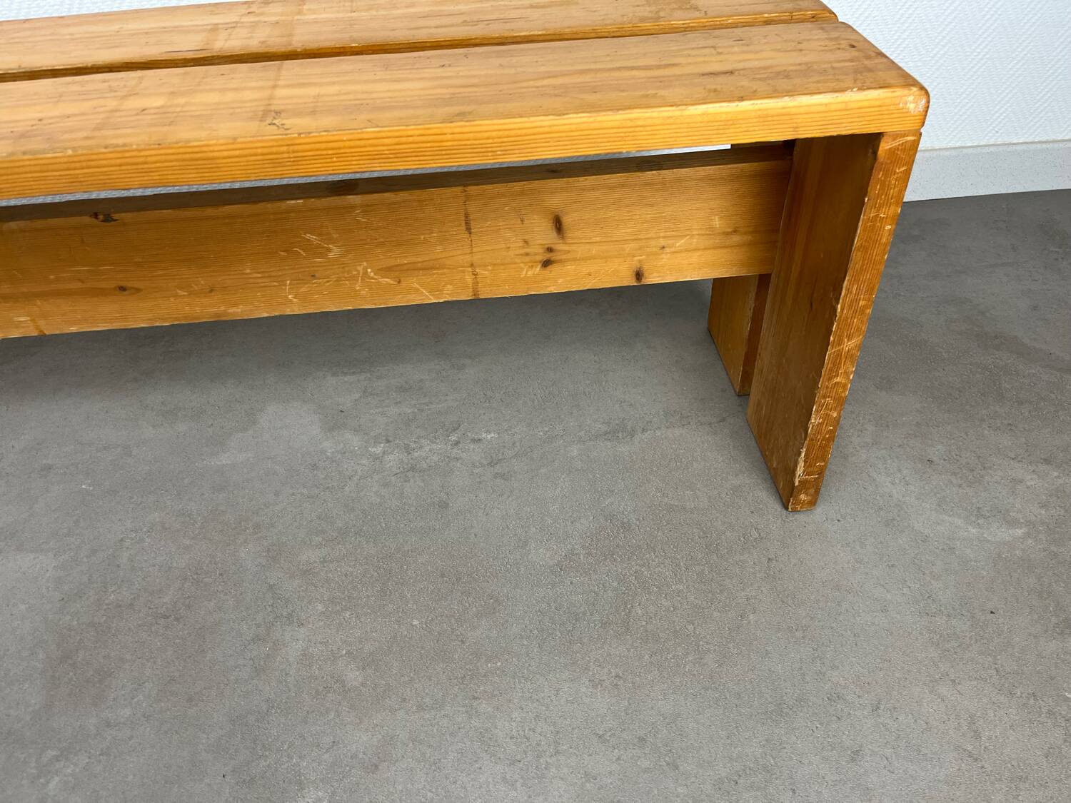 Charlotte Perriand bench for Les Arcs