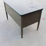 Industrial metal desk