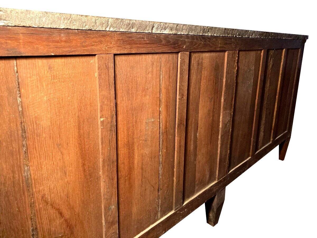 Directoire style enfilade in mahogany nineteenth century