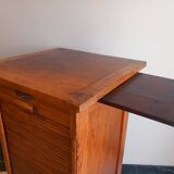 Flap file cabinet