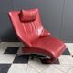 Chaise relax pliable rouge par Stefan Heiliger modèle Solo 699 pour WK Wohnen