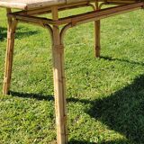 Rattan table