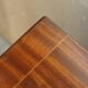 Vintage Low Bevan Funnell Library in Flamed Mahogany with Two Drawers