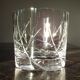 Daum crystal whiskey glasses