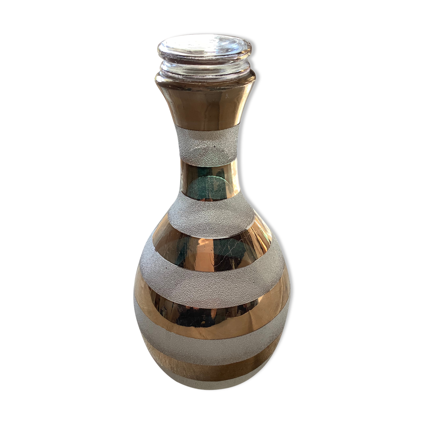 Granite glass carafe