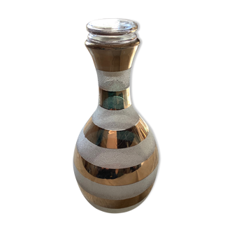 Carafe en verre granité