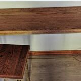 Wrought iron console imitating ivy