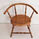 Vintage doll chair, in wood, and Liberty cushion
