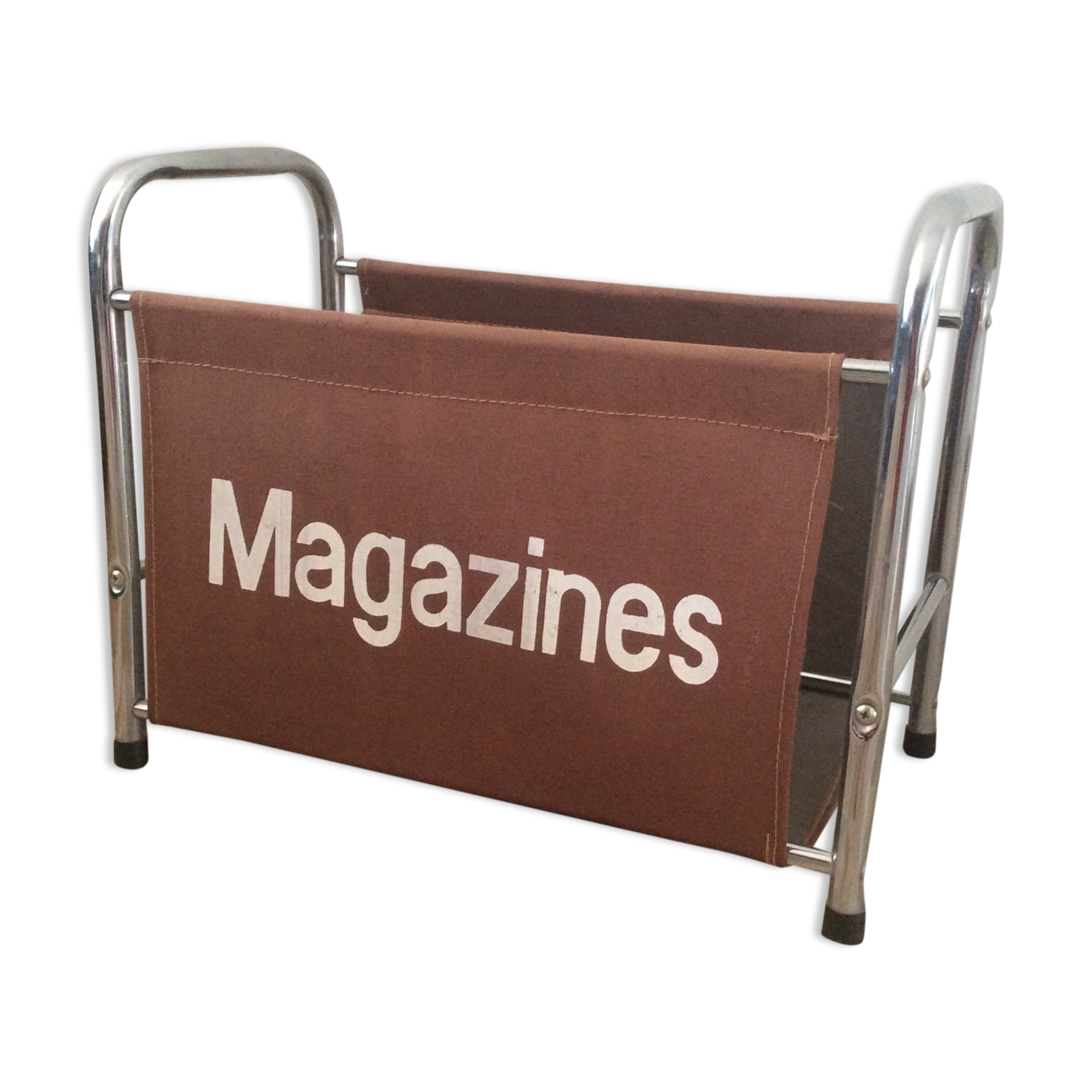 Vintage magazine holders from the 80s