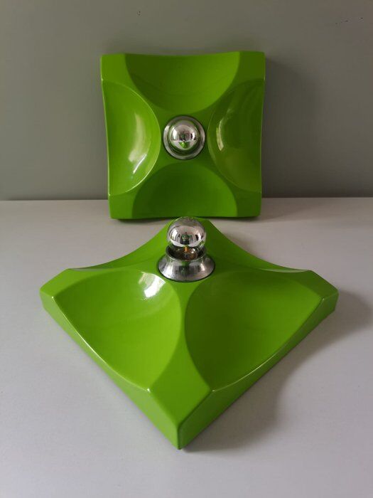 Pair of Italian sconces - Fael "Scudo"