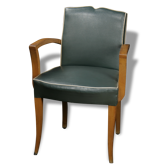 Série de 6 fauteuils bridge époque Art Déco
