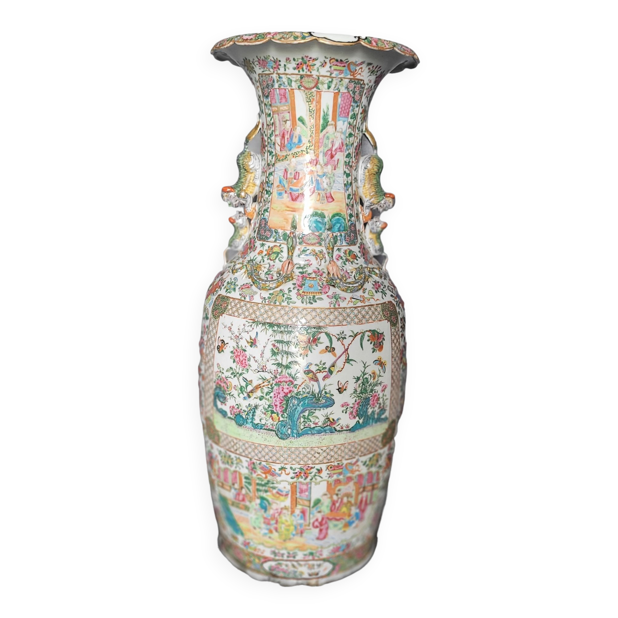 Very large Chinese vase (92 centimeters)