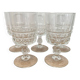 Set of 5 Luminarc Quadrille water glasses