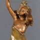 Regulate Lamp, Art Nouveau style, signed C.Rosa – Mid 20th century