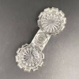 Glass salt cellar