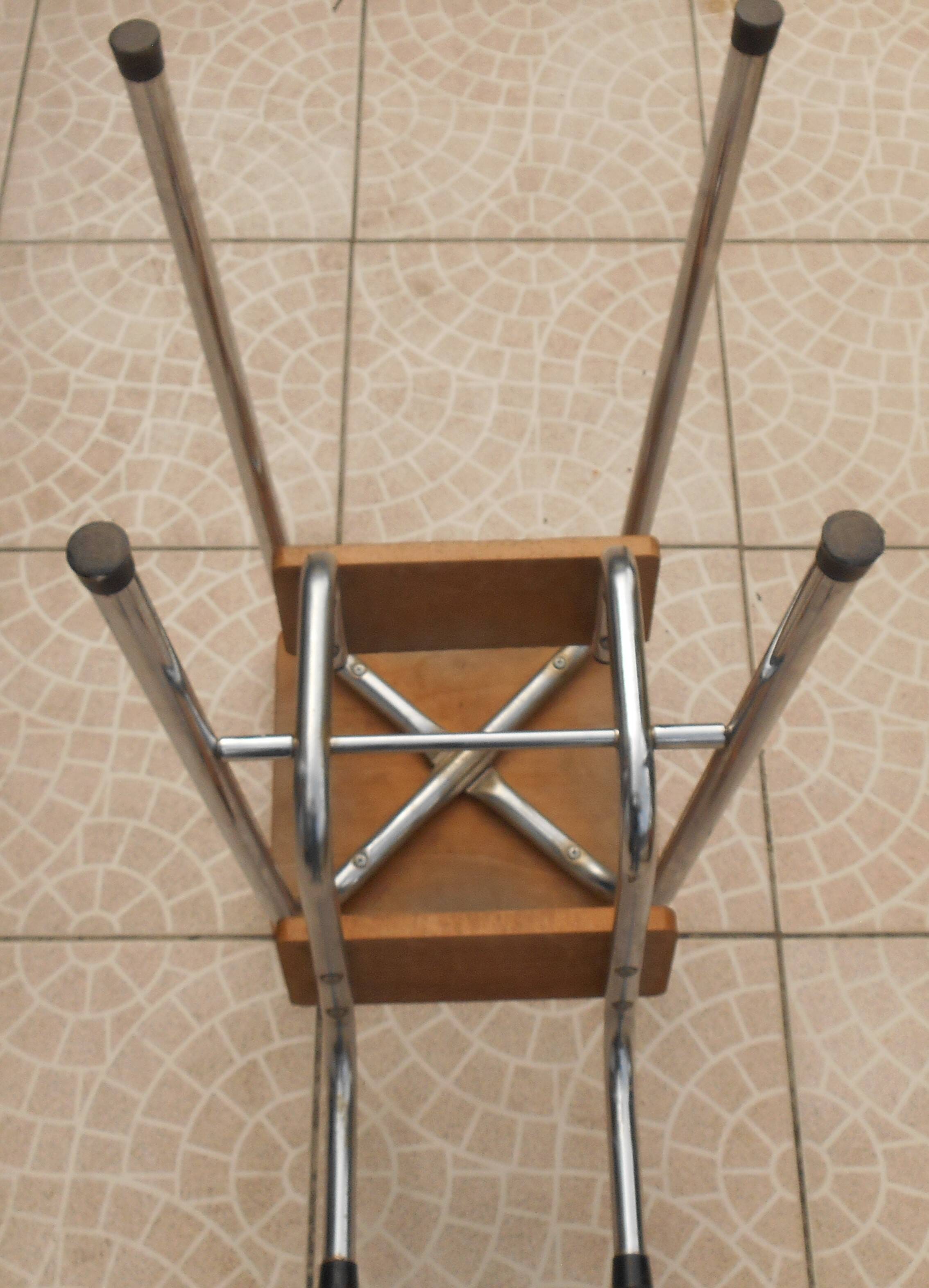 Formica 3-step stepladder 1970