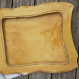 Vintage cheese plate in Barbotine