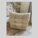 Chauffeuse beka , 1970 en velours tricoté