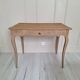 Antique oak side table in Louis XV style