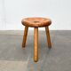 Mid-century pine sauna stool by Bertel Gardberg for Artek, 1950s.