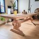 Monastery table in aeorogumed oak