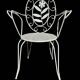 Fauteuils en fer forgé provençal des années 60, set de 6