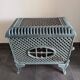 Antique enamelled cast iron stove "Faunus" – renovated