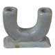 Ceramic candle holder candelabra candlestick handcrafted Abbaye ND country decoration